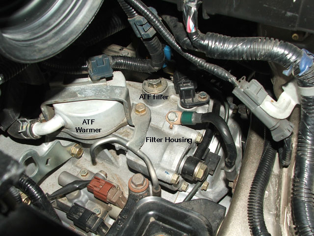 2007 Honda accord transmission filter change